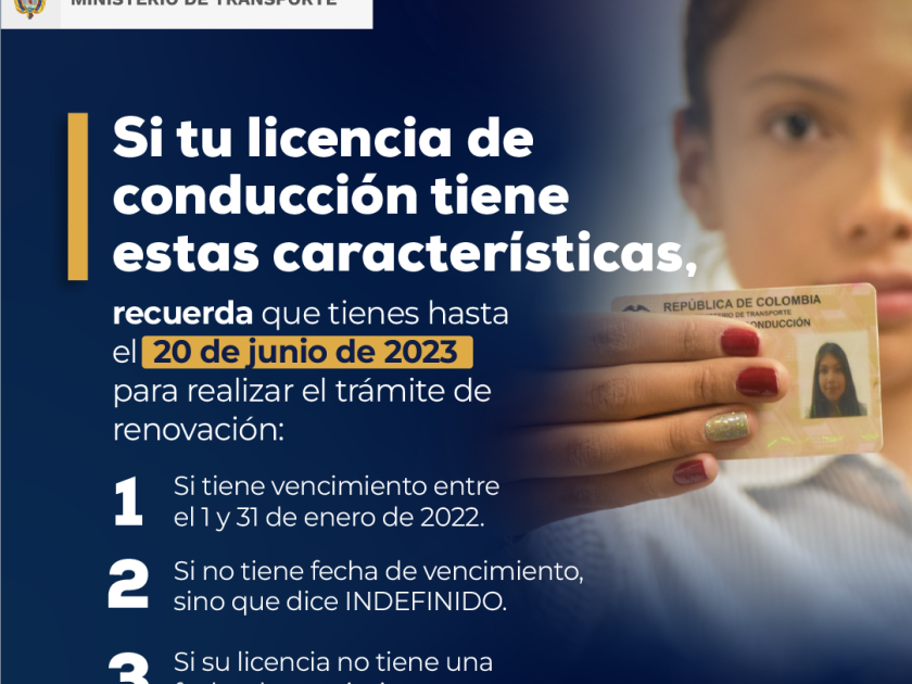 ¿Cómo identificar si debo renovar mi licencia?