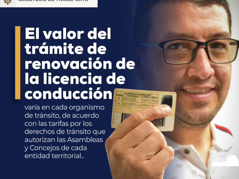 Conoce el valor del trámite de la renovación de tu libreta de conducción